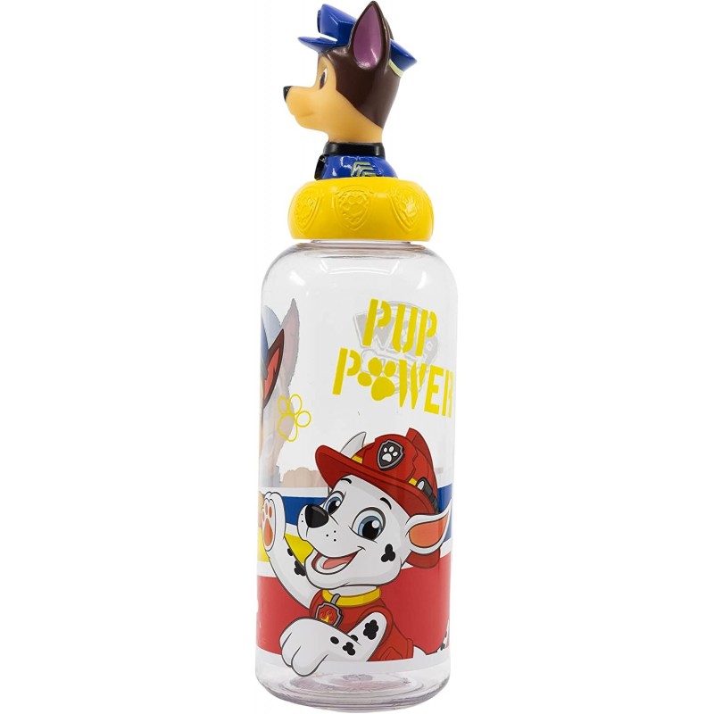 Garrafa Tampa 3D 560ML - Paw Patrol Pup Power Garrafa Tampa 3D 560ML - Paw Patrol Pup Power