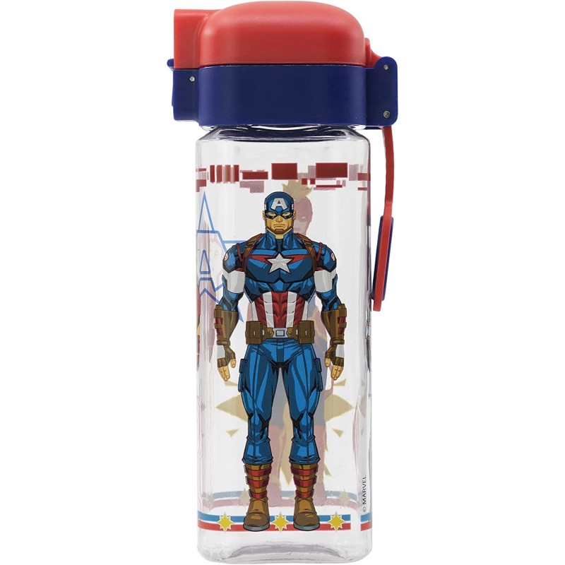 Garrafa com Fecho 550ML - Avengers Invincible Force Garrafa com Fecho 550ML - Avengers Invincible Force
