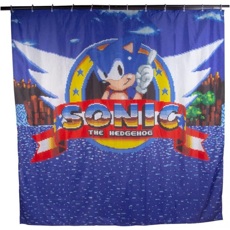 Cortina de Banho - Sonic the Hedgehog Official Cortina de Banho - Sonic the Hedgehog Official