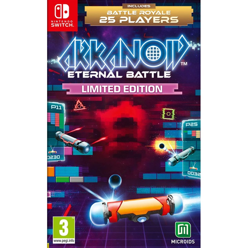 Arkanoid Eternal Battle - Limited Edition Nintendo Switch Arkanoid Eternal Battle - Limited Edition Nintendo Switch