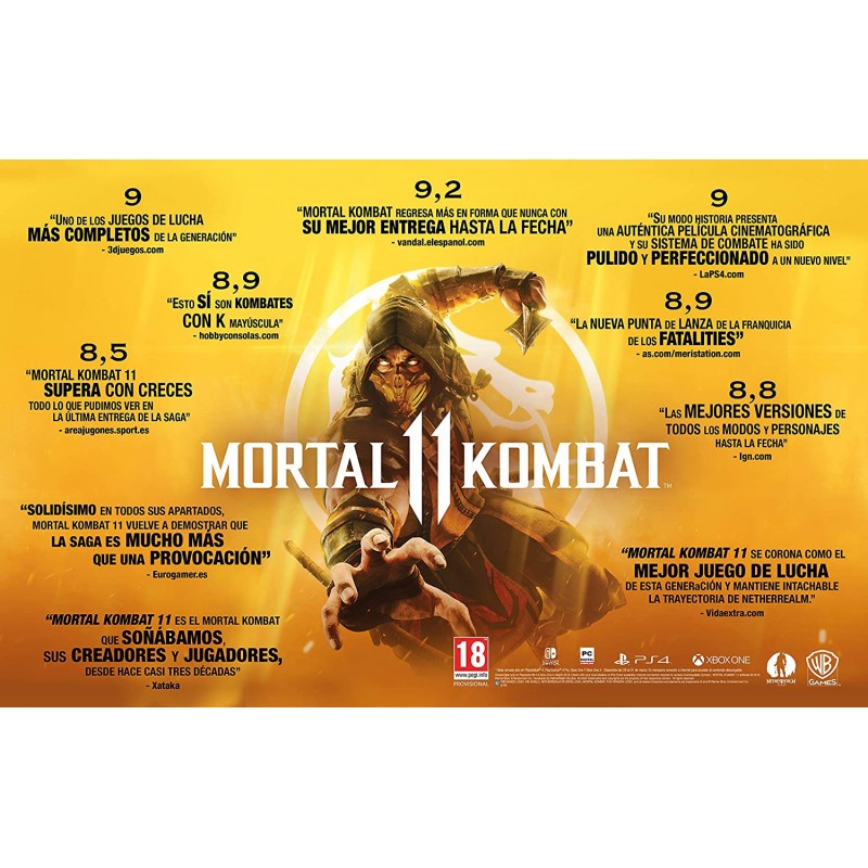 Jogo Switch Mortal Kombat 11 Código