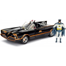 Figura Batman 1966 - Classic Batmobile (Jada Toys)