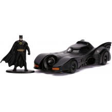Figura Batman 1989 + Batmobile - 1:32 (Jada Toys)