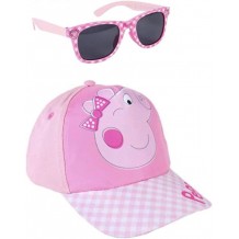 Set Peppa Pig - Chapéu + Óculos de Sol