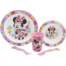 Conjunto Louça Infantil - Minnie Mouse: Spring Look