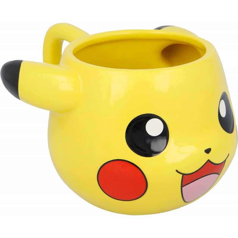 Caneca Cer�mica 3D 500ML - Pokemon: Pikachu Caneca Cer�mica 3D 500ML - Pokemon: Pikachu