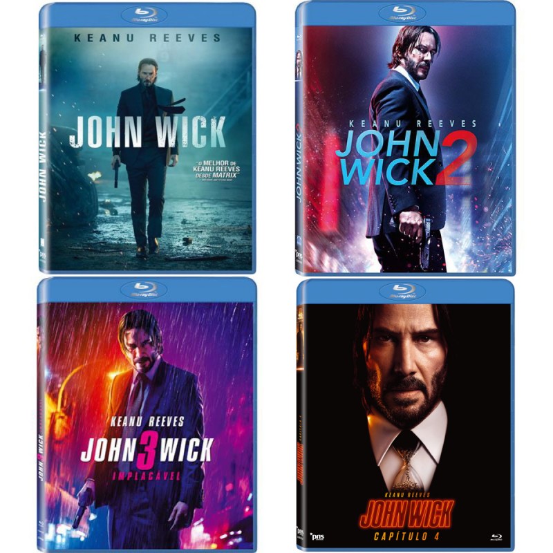 Keanu Reeves em ação: todos os filmes de 'John Wick' e onde