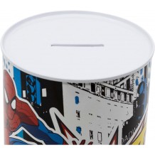 Mealheiro Infantil Metálico - Spiderman Streets