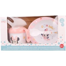 Conjunto Louça Bebé - Disney Baby: Minnie Mouse