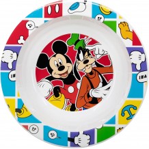 Tigela Micro Kids - Mickey & Pateta