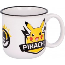 Caneca Cerâmica 400ML - Pokémon: Pikachu