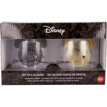 Conjunto 2 Copos de Cristal - Mickey