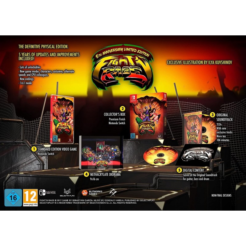 Fight'n Rage: 5th Anniversary Limited Edition