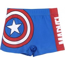 Boxer Banho Infantil - Marvel: Captain America