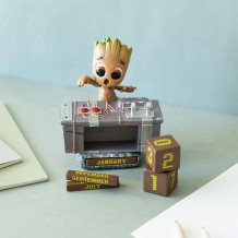 Calendário 3D Perpétuo - Groot: Death Button