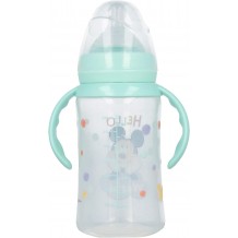 Biberão Silicone com Pegas 360 ML - Disney Baby: Mickey (3 posições)