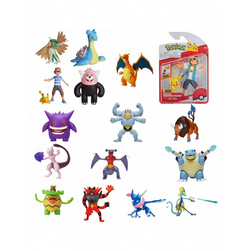 Figuras de Vinil Pokémon 15cm (vários modelos)