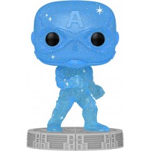 Figura Pop! Art Series: Marvel Studios The Infinity Saga - Captain America 46 (Bobble-Head)