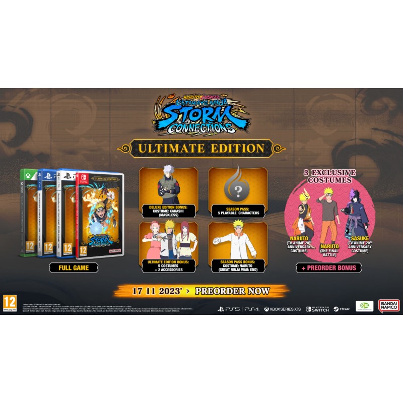 Lançamento de Naruto X Boruto Ultimate Ninja Storm Connections em 2023 para  PS4 e PS5 – PlayStation.Blog BR