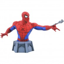 Figura Diamond Select - Marvel Animated: Busto Spider-Man