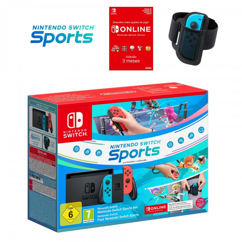 Consola Nintendo Switch Neon Blue/Red - Nintendo Switch Sports