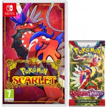 Pokémon Scarlet Nintendo Switch (Oferta TCG Scarlet & Violet Booster Pack)