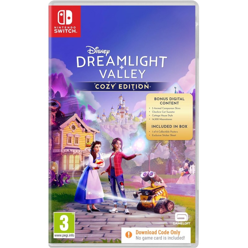 Disney Dreamlight Valley - Cozy Edition Nintendo Switch (Código na Caixa) Disney Dreamlight Valley - Cozy Edition Nintendo Switch (Código na Caixa)