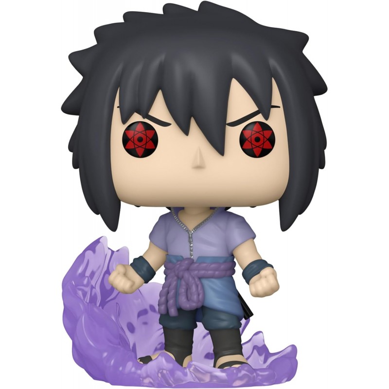 Boneco Naruto Shippudem Sasuke Uchiha Clássico Colecionável