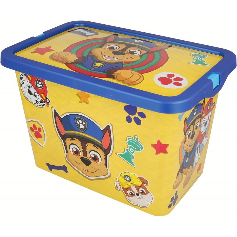 Caixa Click 7 Litros - Paw Patrol Caixa Click 7 Litros - Paw Patrol