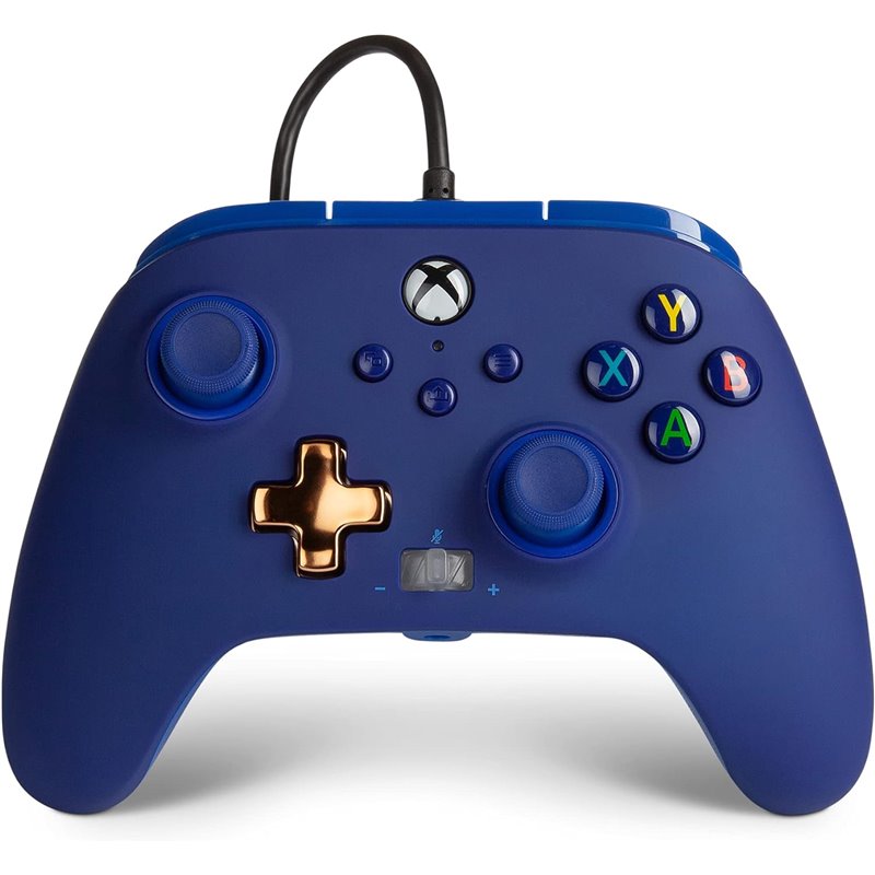 Comando Xbox PowerA Enhanced Wired - Midnight Blue Comando Xbox PowerA Enhanced Wired - Midnight Blue