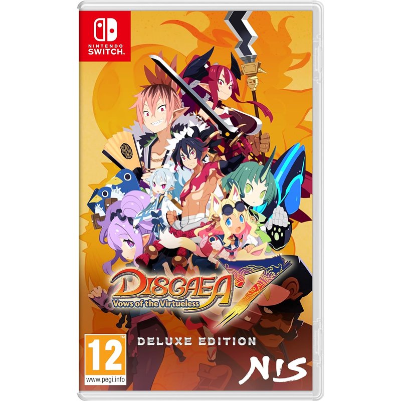 Disgaea 7: Vows of the Virtueless - Deluxe Edition Nintendo Switch Disgaea 7: Vows of the Virtueless - Deluxe Edition Nintendo Switch