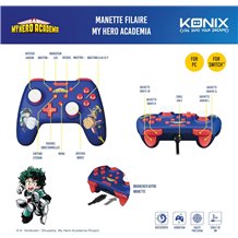 Comando Konix Nintendo Switch - My Hero Academy