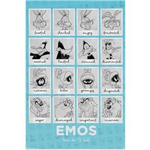 Poster Maxi - Looney Tunes: Moods