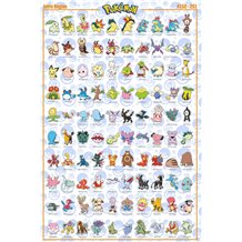 Poster Maxi - Pokémon: Johto Pokédex