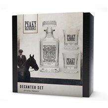 Conjunto Garrafa Decanter + 2 Copos - Peaky Blinders: Garrison Tavern