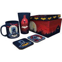 Conjunto XXL DC Comics: Batman - Copo + Caneca + Bases para Copo