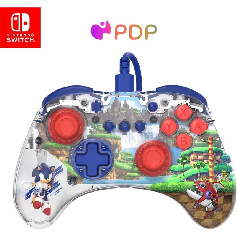 Comando Nintendo Switch PDP Realmz - Sonic Comando Nintendo Switch PDP Realmz - Sonic