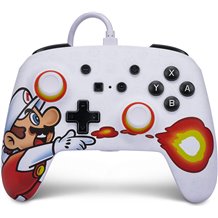 Comando PowerA Enhanced Wired Nintendo Switch - Fireball Mario