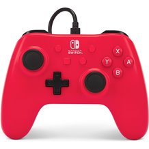 Comando Nintendo Switch - PowerA Wired Raspberry Red