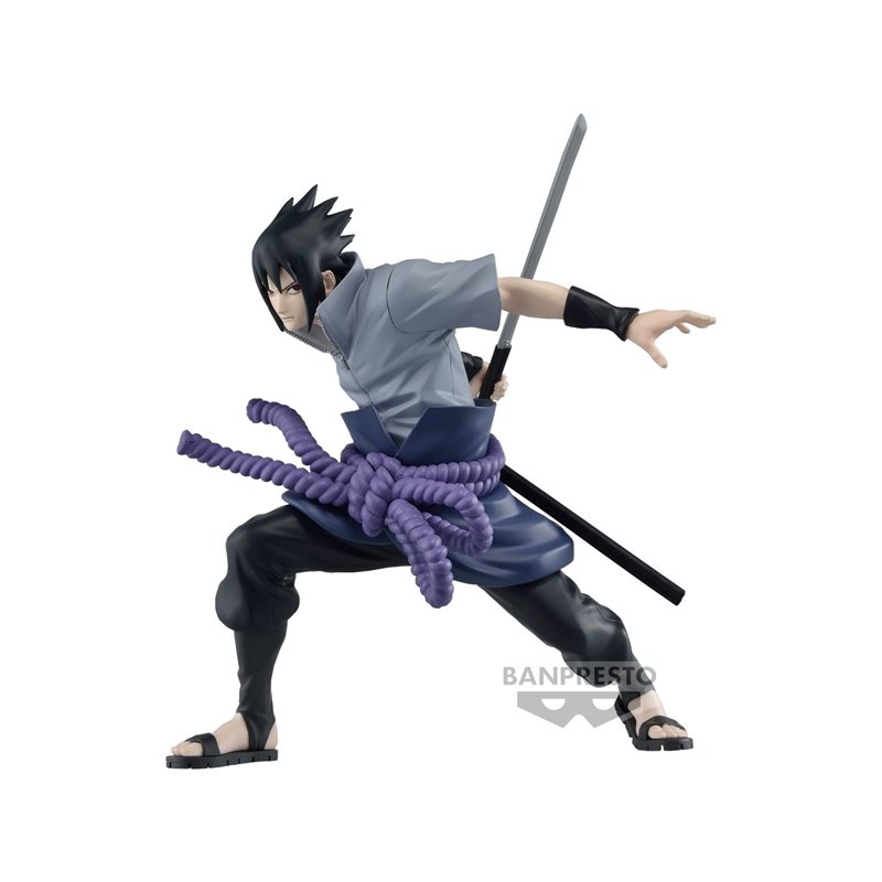 Estátua Banpresto Grandista Manga Dimensions: Naruto - Sasuke Uchiha