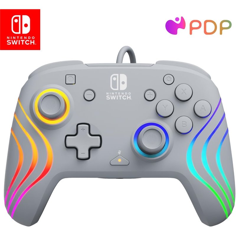 Comando PDP Nintendo Switch - Afterglow Wave Wired Comando PDP Nintendo Switch - Afterglow Wave Wired