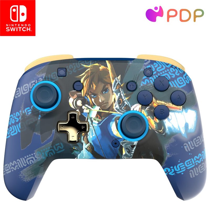 Comando Wireless Nintendo Switch PDP Rematch Glow - Zelda: Link Comando Wireless Nintendo Switch PDP Rematch Glow - Zelda: Link