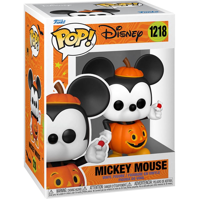 Funko Pop! Disney: Halloween S2 - Mickey Mouse (Trick or Treat) 1218 Vinyl Figure