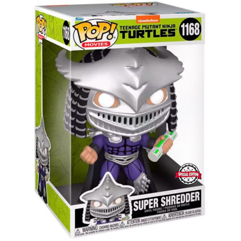 Funko Pop! Jumbo Movies: Teenage Mutant Ninja Turtles - Super Shredder (Special Edition) 1168 Vinyl Figure (10") Funko Pop! Jumbo Movies: Teenage Mutant Ninja Turtles - Super Shredder (Special Edition) 1168 Vinyl Figure (10")