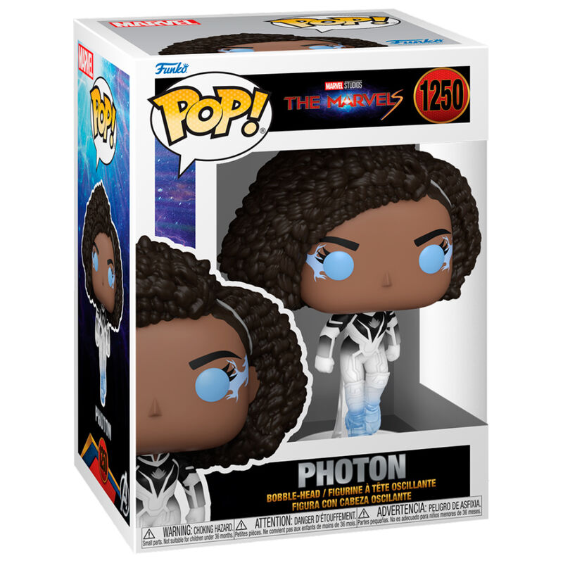 Funko Pop! The Marvels - Photon 1250 Bobble-Head Vinyl Figure