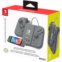 Split Pad Compact Hori Nintendo Switch Attachment Set - Cinza