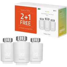 Termostato Inteligiente para Radiador (Promo Pack 2+1) - Hombli Smart Radiator Thermostat