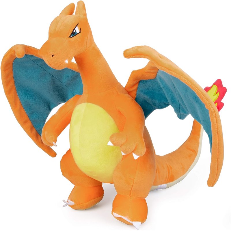 Charizard Mega X Pelúcia Licenciada 30cm