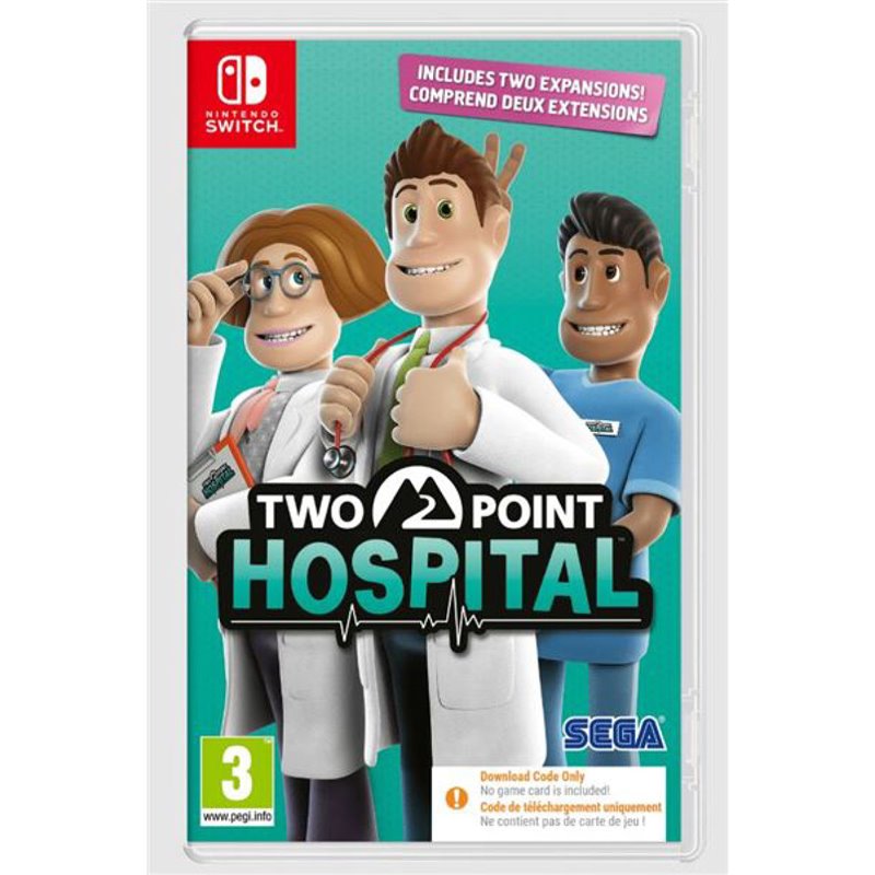 Two Point Hospital Nintendo Switch (Código na Caixa)
