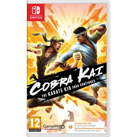 Cobra Kai The Karate Kid Saga Continues Nintendo Switch (Código na Caixa)
